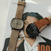 聚利时男士手表复古大气腕表简约休闲多功能皮带石英表学生腕表