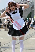 轻音少女 平泽唯 女仆装 cosplay 承接各种动漫服装假发定制