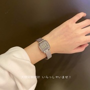 卡西欧lady小银表｜日本Casio复古不掉色精致小巧情侣气质腕表