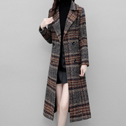 momi香港大牌女装时尚，轻奢气质秋冬毛呢外套，加棉加厚保暖大衣