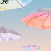 太阳伞双层加倍防晒防紫外线晴雨两用遮阳伞女户外折叠雨伞小清新