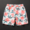 男士沙滩裤男速干可下水热带花度假氛围感宽松短裤夏季五分裤