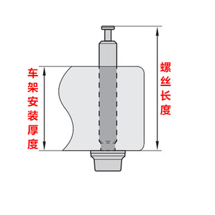 shimano禧玛诺碟刹公路R7070 UT R8070 R9170平装式夹器 固定螺丝