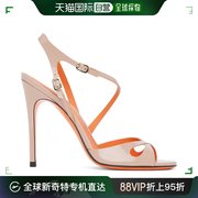 香港直邮潮奢santoni女士粉色，凉鞋