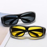 TV男女生墨镜运动太阳镜多功能眼镜夜视镜套镜太阳镜