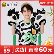 熊猫DADA儿童短袖男童t恤女童上衣夏装2024纯棉半袖体恤