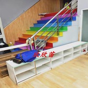幼儿园医院舞蹈室楼梯，踏步防滑垫防水免洗pvc地垫防滑楼梯踏步垫