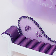 美艳绝伦戒指座首饰架子创意摆件公主欧式紫心依迷你沙发家俱