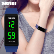 skmei时刻美跨境防水学生手环LED电子表男女户外运动手表