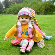 儿童会说话的娃娃智能对话唱歌小公主布洋娃娃，仿真全软胶女孩玩具
