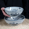 中式复古陶瓷面碗面馆专用米线，碗烩面碗牛肉面汤面碗单个大号创意