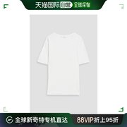 香港直邮潮奢vince女士，亚麻针织t恤v819583940