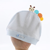 婴儿帽子夏天薄款0-3-6个月，新生儿胎帽单层透气纯棉，初生男女宝宝