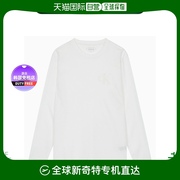 韩国直邮CALVIN KLEIN男式常规版型图案徽标长袖T恤J326650YA