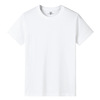 短袖男式白t恤衫衫圆领半袖加大码潮空白t恤衫男式打底衫50D1000