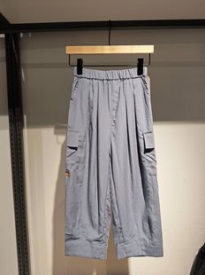 S系列＆童装夏款 男童 再生薄款工装七分裤 T220830K