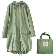 日本stelu旅游便携雨衣，徒步成人雨披超轻防水衣，轻薄透气防风遮雨