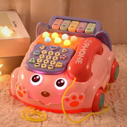 婴儿童电话机仿真座机，玩具早教益智多功能音乐，电子琴女孩手机宝宝