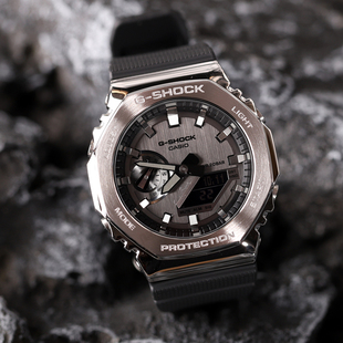 卡西欧王一博同款手表，g-shock农家橡树男士电子防水gm-2100-1ab