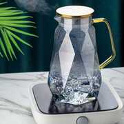 家用冷水壶玻璃凉水瓶耐热耐高温大容量扎壶晾白开水杯套装泡茶壶