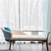 新中式贵妃椅实木长凳简约脚踏卧室家具床尾凳客厅沙发凳工程