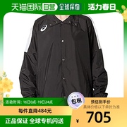 日本直邮asics篮球运动长袖，外套3xl黑色2063a188亚瑟士