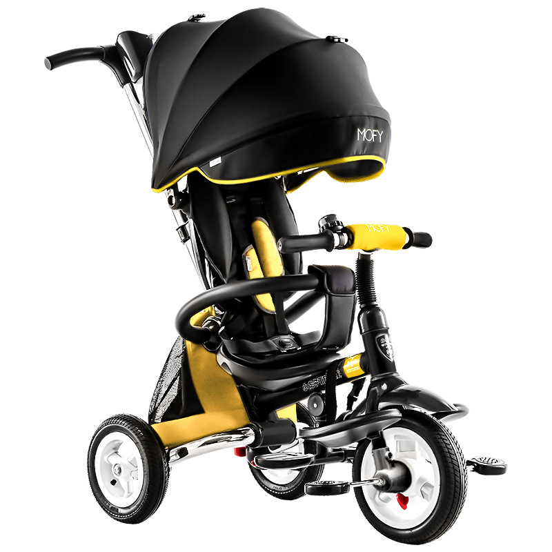 小虎子儿童三轮车折叠1-3-6岁婴儿手推车小孩，宝宝脚踏车t300s升级