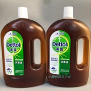 Dettol/滴露消毒液1.8L+1.8L实惠装 家居 衣物皮肤家居杀菌消毒
