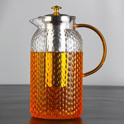 超大玻璃泡茶壶茶具家用花茶水壶，耐高温加厚耐热过滤水壶煮茶壶器