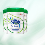 Herobaby荷兰进口白金plus版婴儿奶粉1段6个月以下奶粉 3罐装