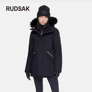 rudsakodin加拿大男女，羽绒服派克大衣，冬季中长保暖时尚高端