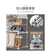 鞋柜简约现代塑料树脂组装 鞋架经济型家用组合多层简易鞋架