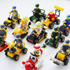 儿童汽车玩具男孩组装玩具小礼物兼容乐高益智拼装小颗粒积木