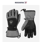 ROSSIGNOL卢西诺男士户外滑雪手套DWR疏水保暖IMPR防水透气手套