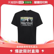 香港直邮潮奢 marmot 男士印花棉质T恤