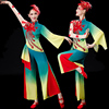 秧歌服演出服古典舞民族扇子舞蹈服装现代舞伞舞飘逸广场舞套装女