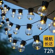 户外露营灯大圆球灯串led灯带天幕帐篷装饰灯野营氛围灯电池款usb