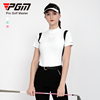 PGM高尔夫服装女装裤子短袖上衣长裤运动套装夏季显瘦T恤速干透气