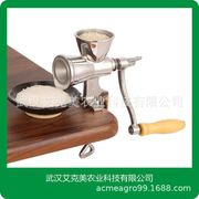 手摇咖啡磨豆机手动磨粉机不锈钢固定花椒芝麻，胡椒研磨器