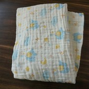 更新!新生儿婴儿纱布，浴巾纯棉超柔吸水宝宝包被婴幼儿童洗澡六层