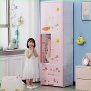 宝宝衣柜大号卡通双开门组合抽屉式储物柜婴儿儿童收纳柜子小衣橱