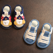 宝宝布凉鞋(布凉鞋)软底男童千层底，老北京婴儿手工布鞋，儿童夏1-3岁2小童女