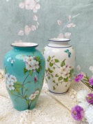 新中式陶瓷花瓶复古客厅插花居家台面，装饰摆件