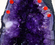 天然紫晶洞紫晶原石玛瑙聚宝盆紫晶块钱袋子紫水晶洞家居摆件50