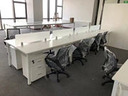 北京职员办公桌简约现代屏风工作位员工办公桌椅组合单人位办公桌