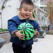 儿童西瓜球玩具宝宝拍拍球皮球，婴儿球类充气球小皮球幼儿园玩具球