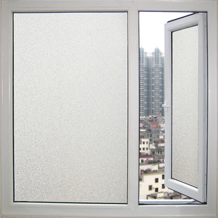 磨砂玻璃贴纸透光不透明浴室，卫生间防走光防窥膜，玻璃窗纸窗户贴膜