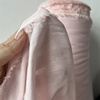 全棉纯棉淡粉色无荧光双层棉纱布料9.9一米清