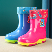 2-10周岁恐龙雨鞋儿童，水鞋男女童中筒雨靴小中大童，防滑童胶鞋水靴