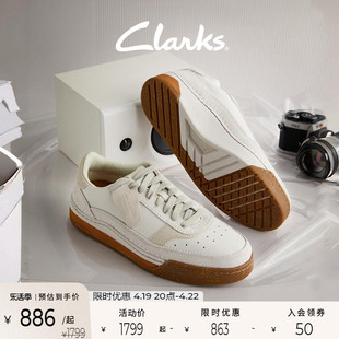 clarks其乐艺动系列男鞋，男士板鞋春夏，休闲鞋复古时尚潮流运动鞋